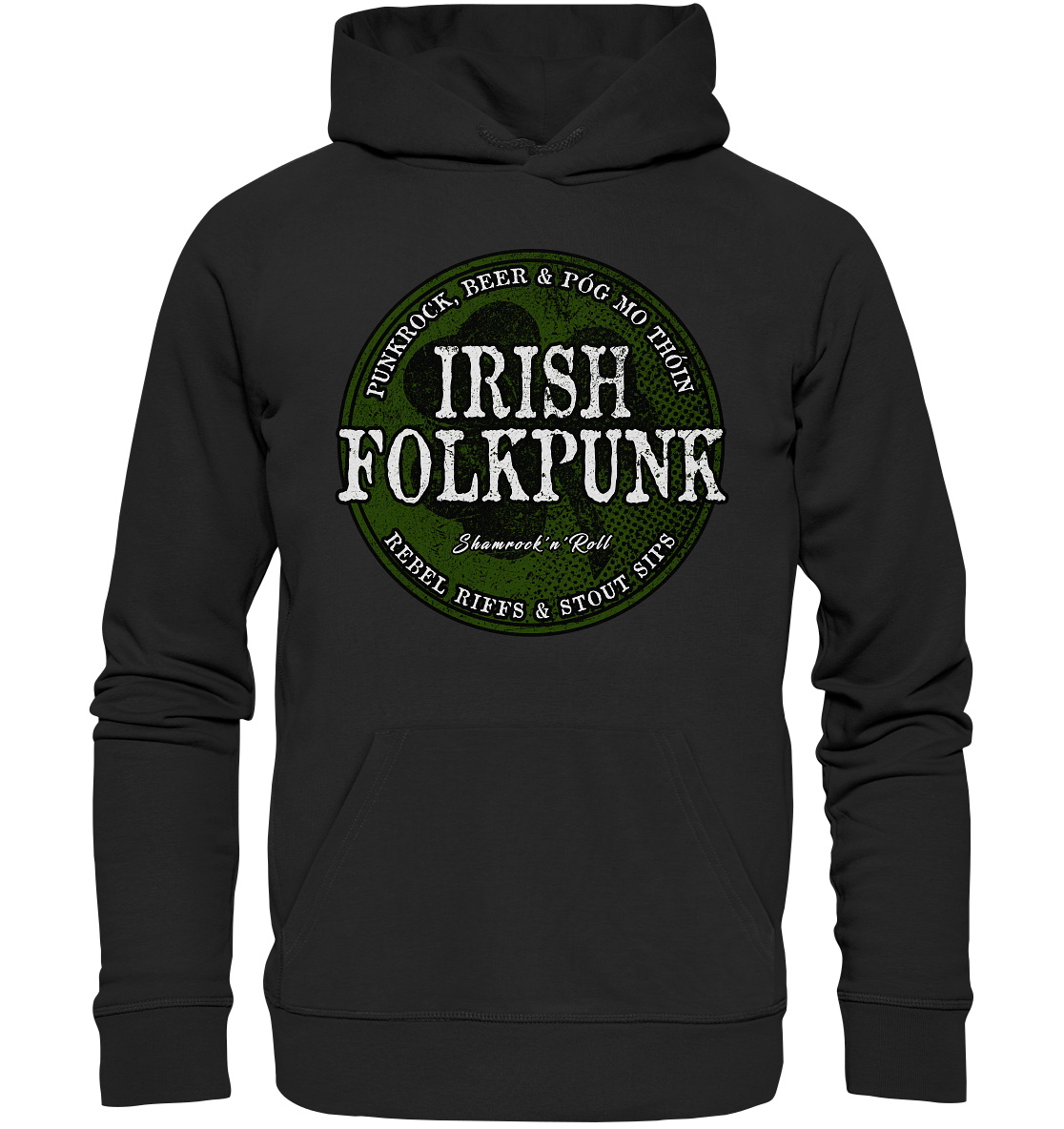 Irish Folkpunk "Shamrock'n'Roll" - Premium Unisex Hoodie