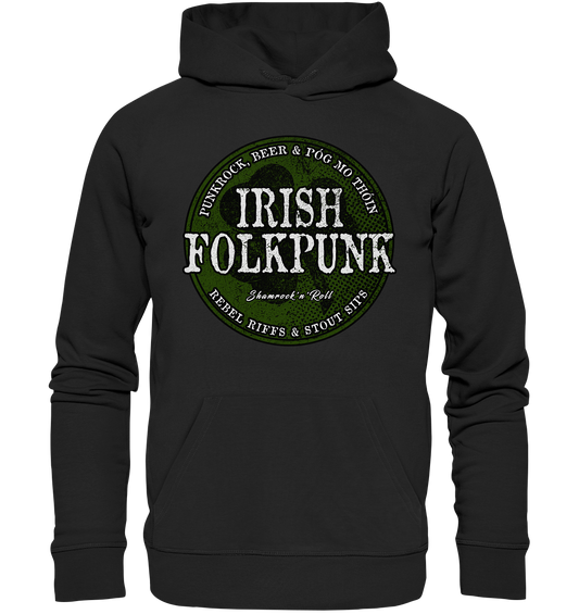 Irish Folkpunk "Shamrock'n'Roll" - Premium Unisex Hoodie