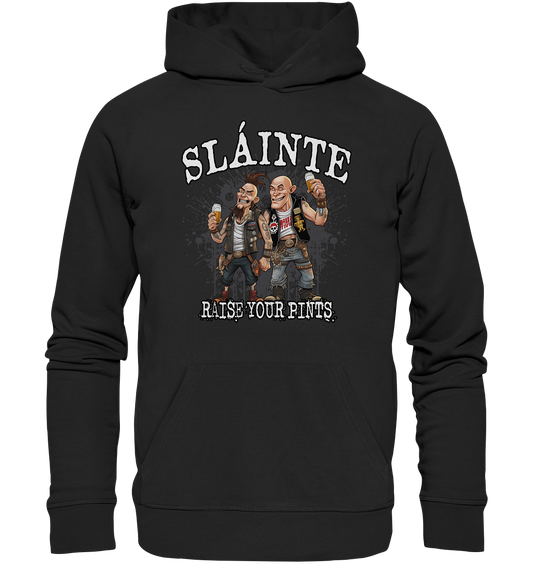 Sláinte "Raise Your Pints II" - Premium Unisex Hoodie