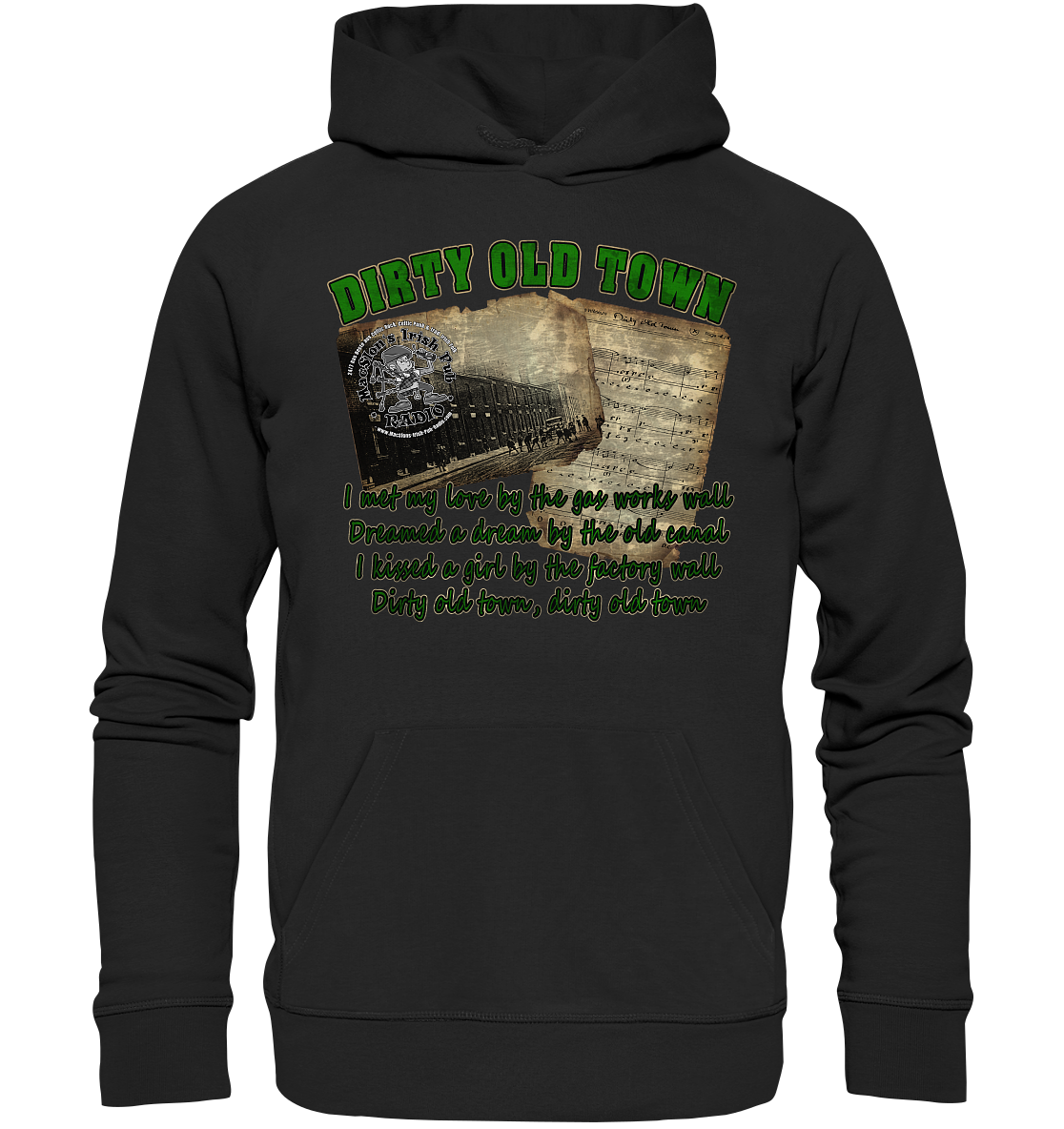 MacSlon's "Dirty Old Town I" - Premium Unisex Hoodie