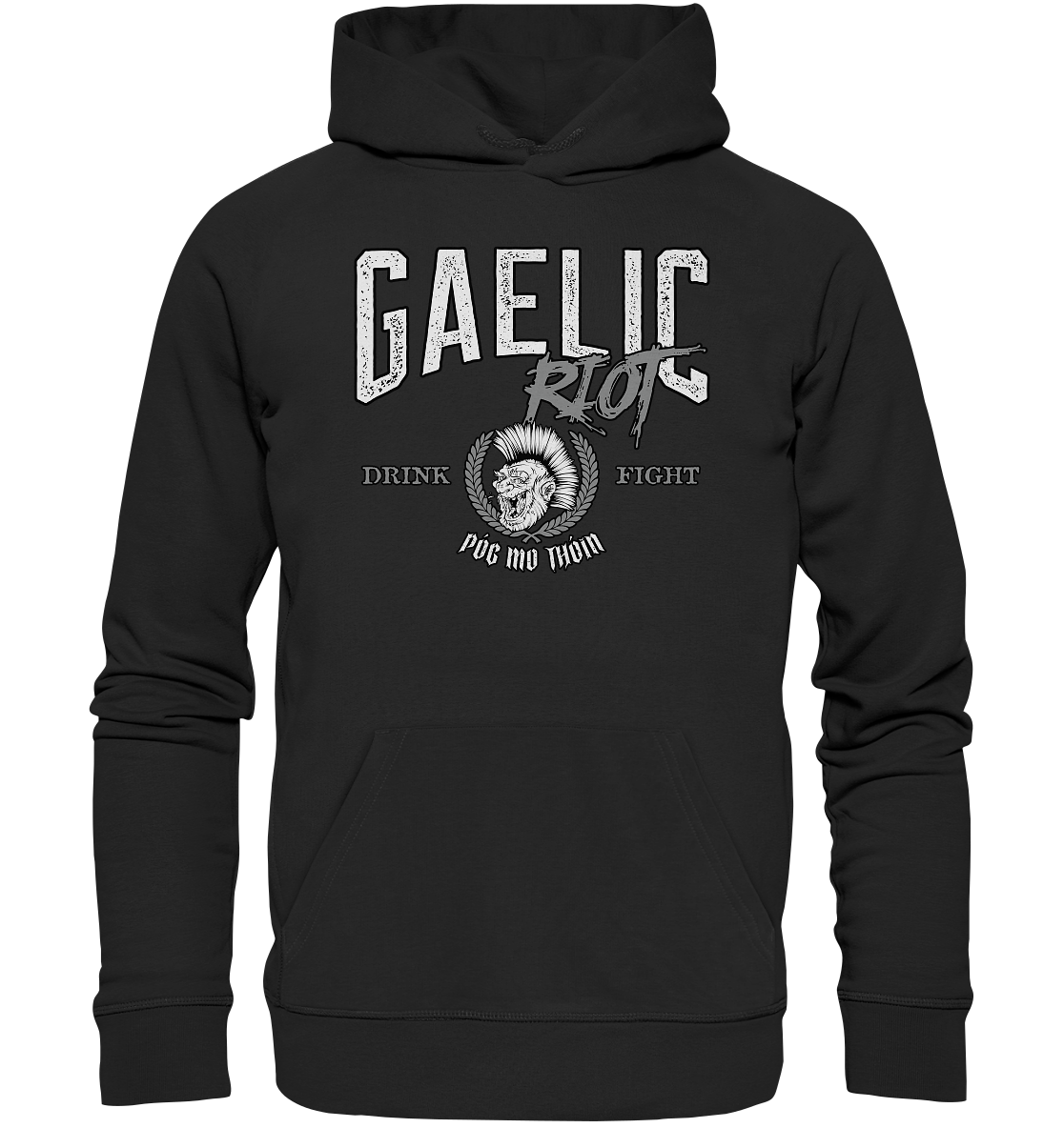 Póg Mo Thóin Streetwear "Gaelic Riot" - Premium Unisex Hoodie
