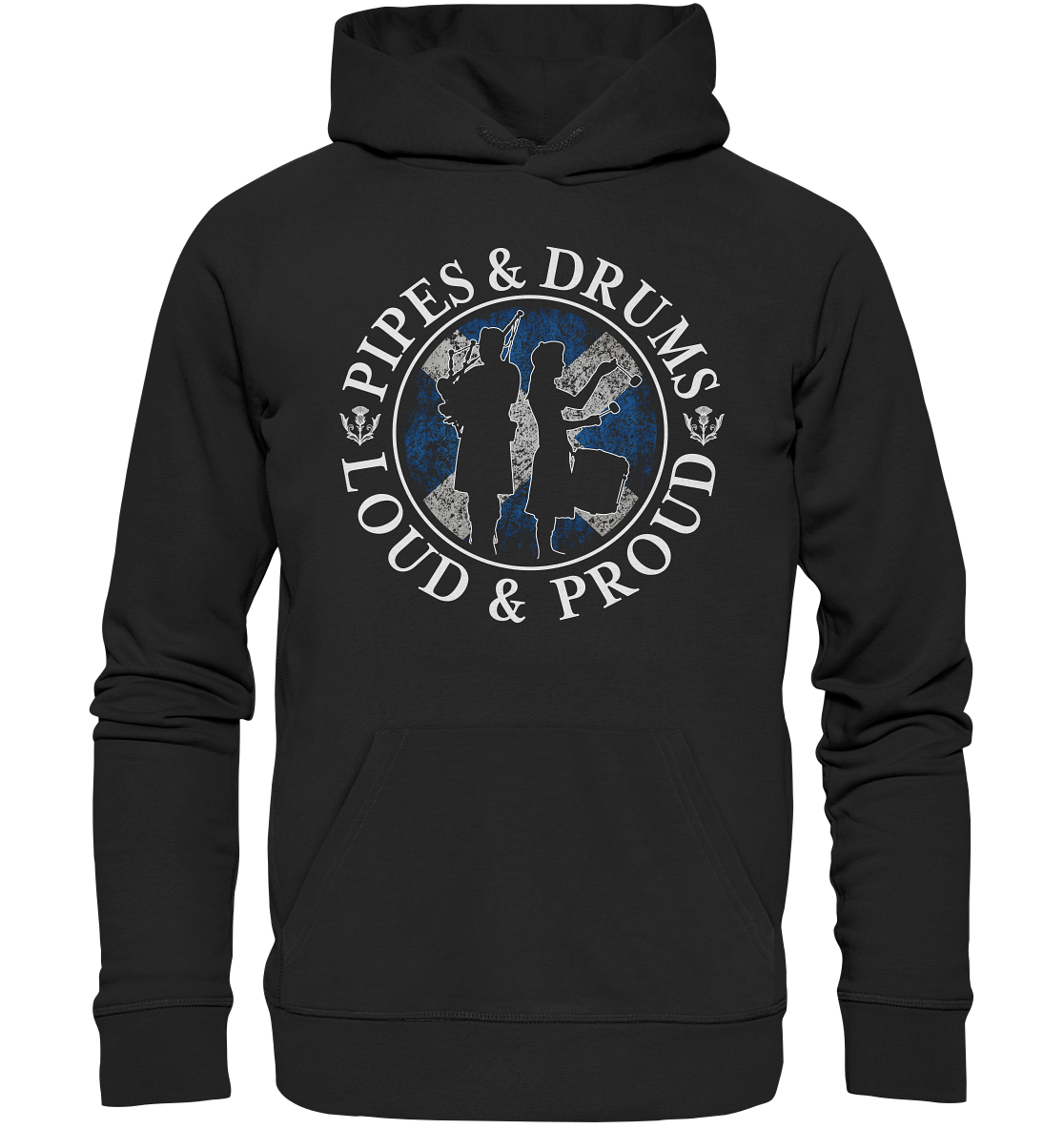 Pipes & Drums "Loud & Proud" - Premium Unisex Hoodie