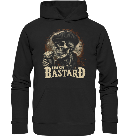 Irish Bastard "Flatcap-Skull IV" - Premium Unisex Hoodie