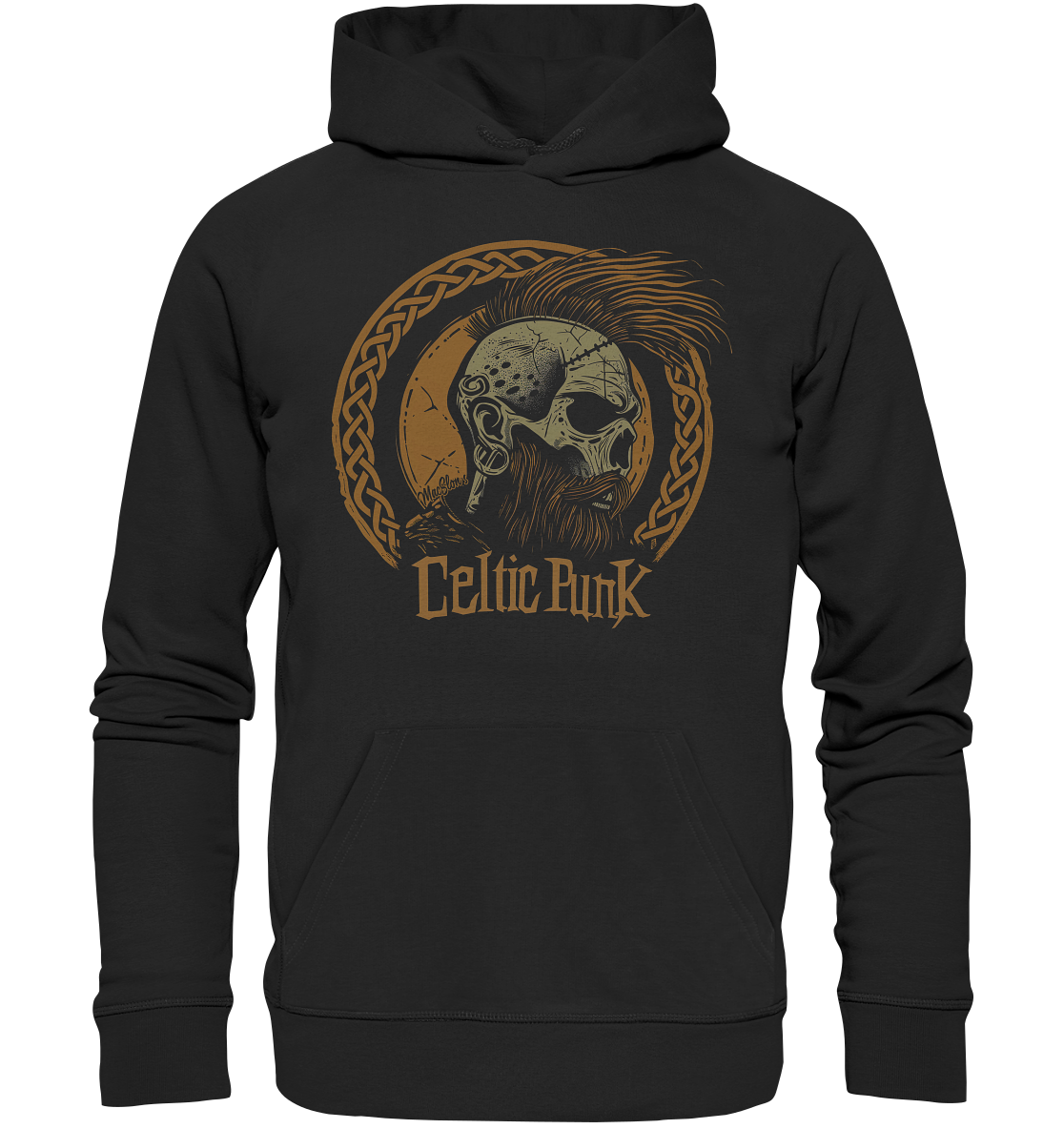 Celtic Punk "Skull / Circle I" - Premium Unisex Hoodie