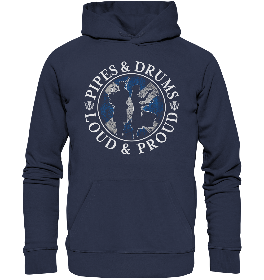Pipes & Drums "Loud & Proud" - Premium Unisex Hoodie