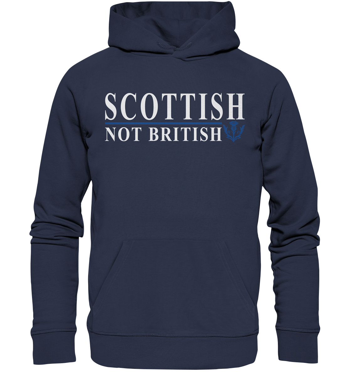 Scottish "Not British" - Premium Unisex Hoodie
