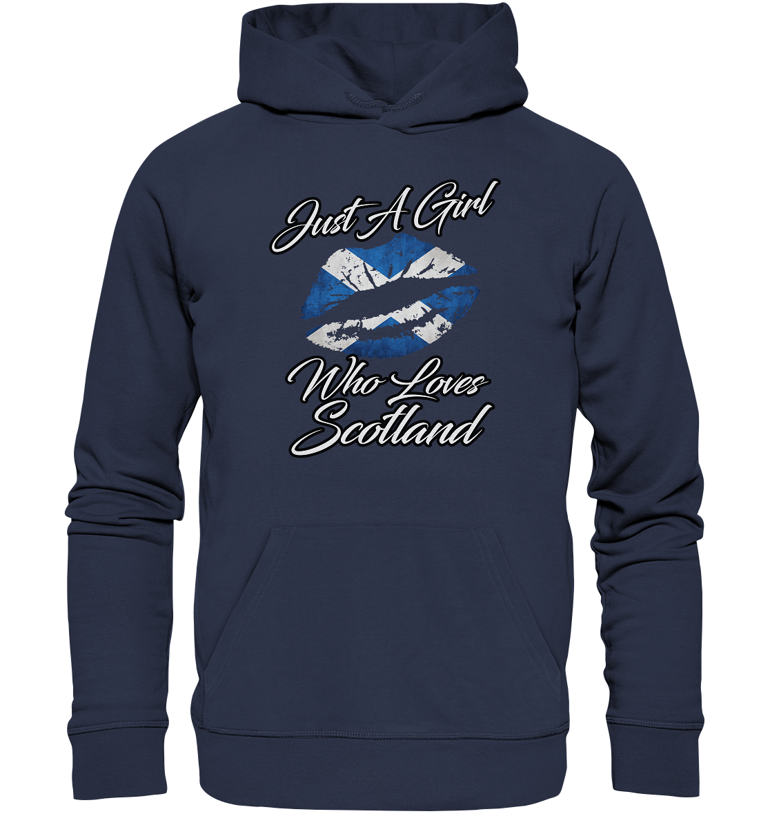 Just a Girl Who Loves Scotland - Premium Unisex Hoodie