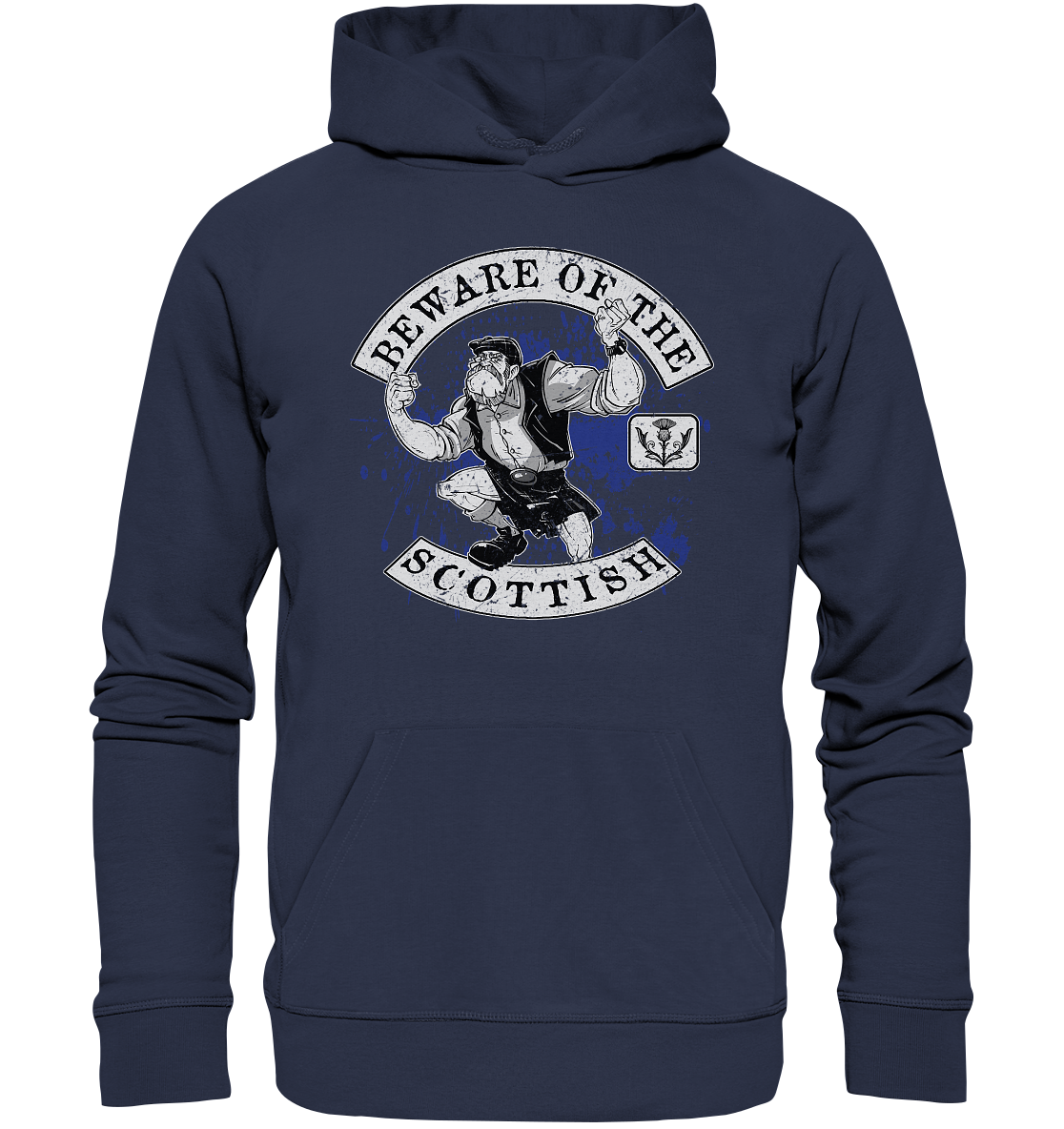 Beware Of The Scottish - Premium Unisex Hoodie