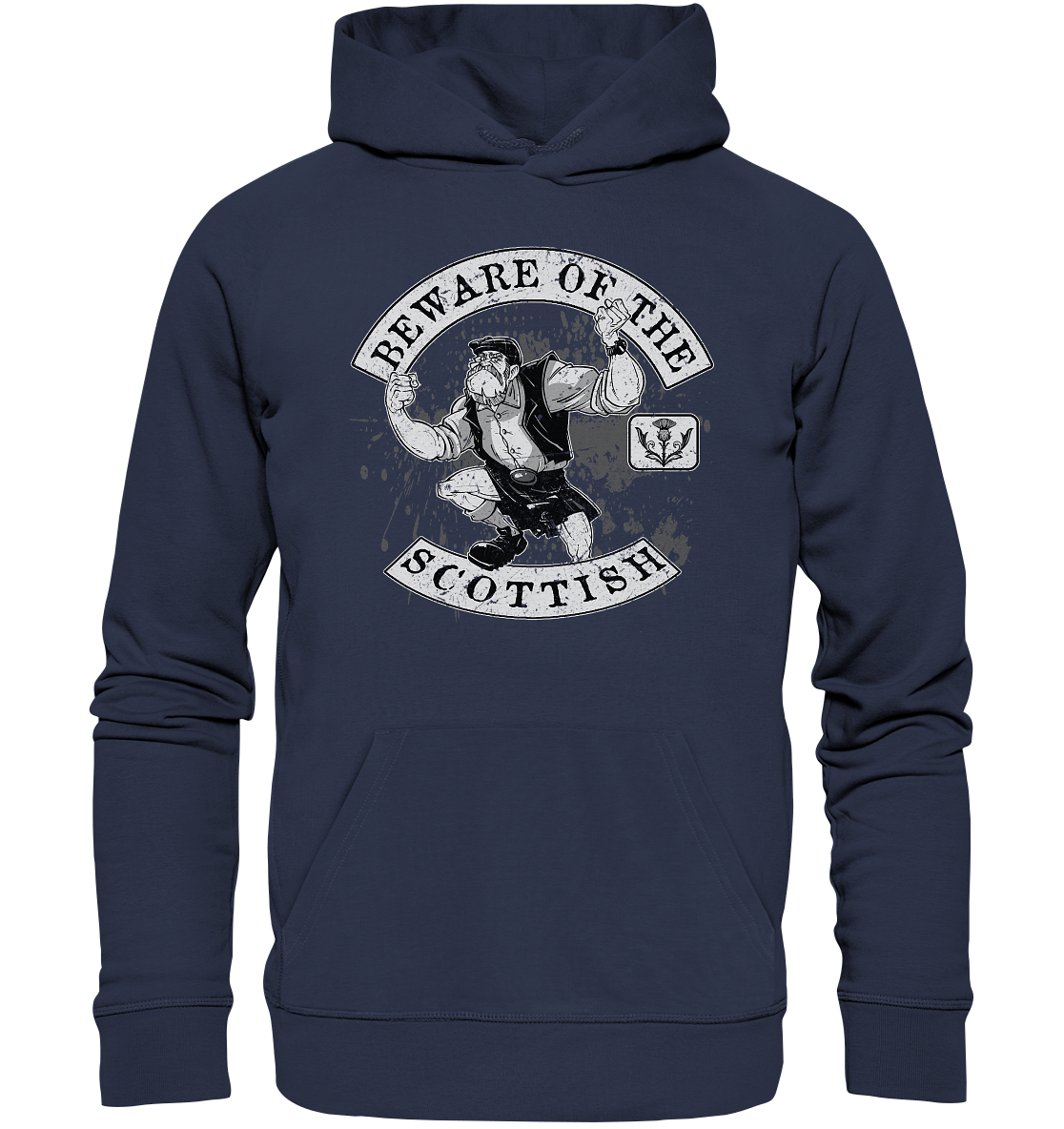 Beware Of The Scottish - Premium Unisex Hoodie