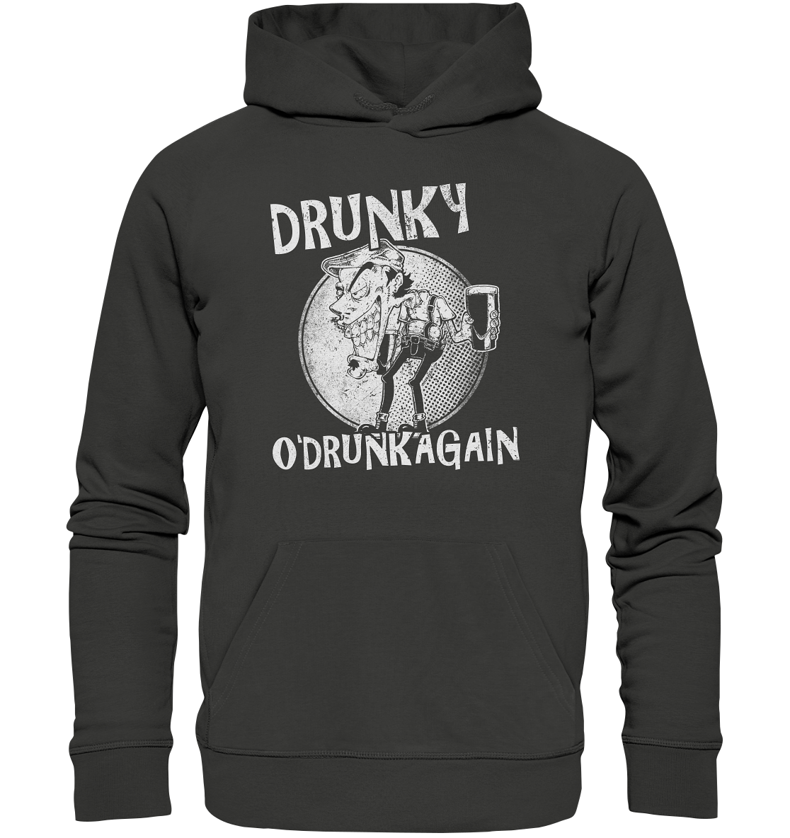 Drunky O'Drunkagain - Premium Unisex Hoodie