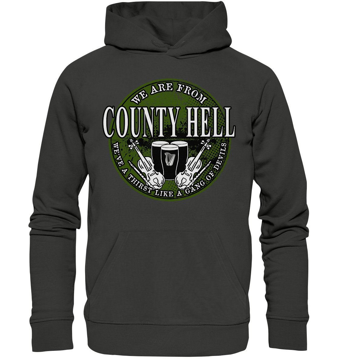 We Are From "County Hell" - Premium Unisex Hoodie