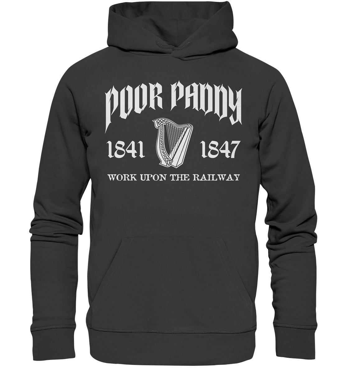 Poor Paddy "Work Upon The Railway" - Premium Unisex Hoodie