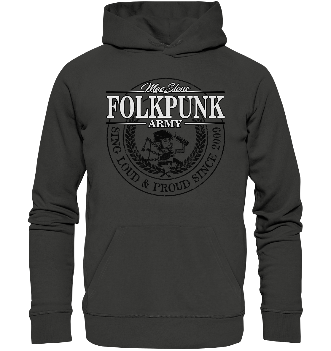 MacSlon's "Folkpunk Army" - Premium Unisex Hoodie