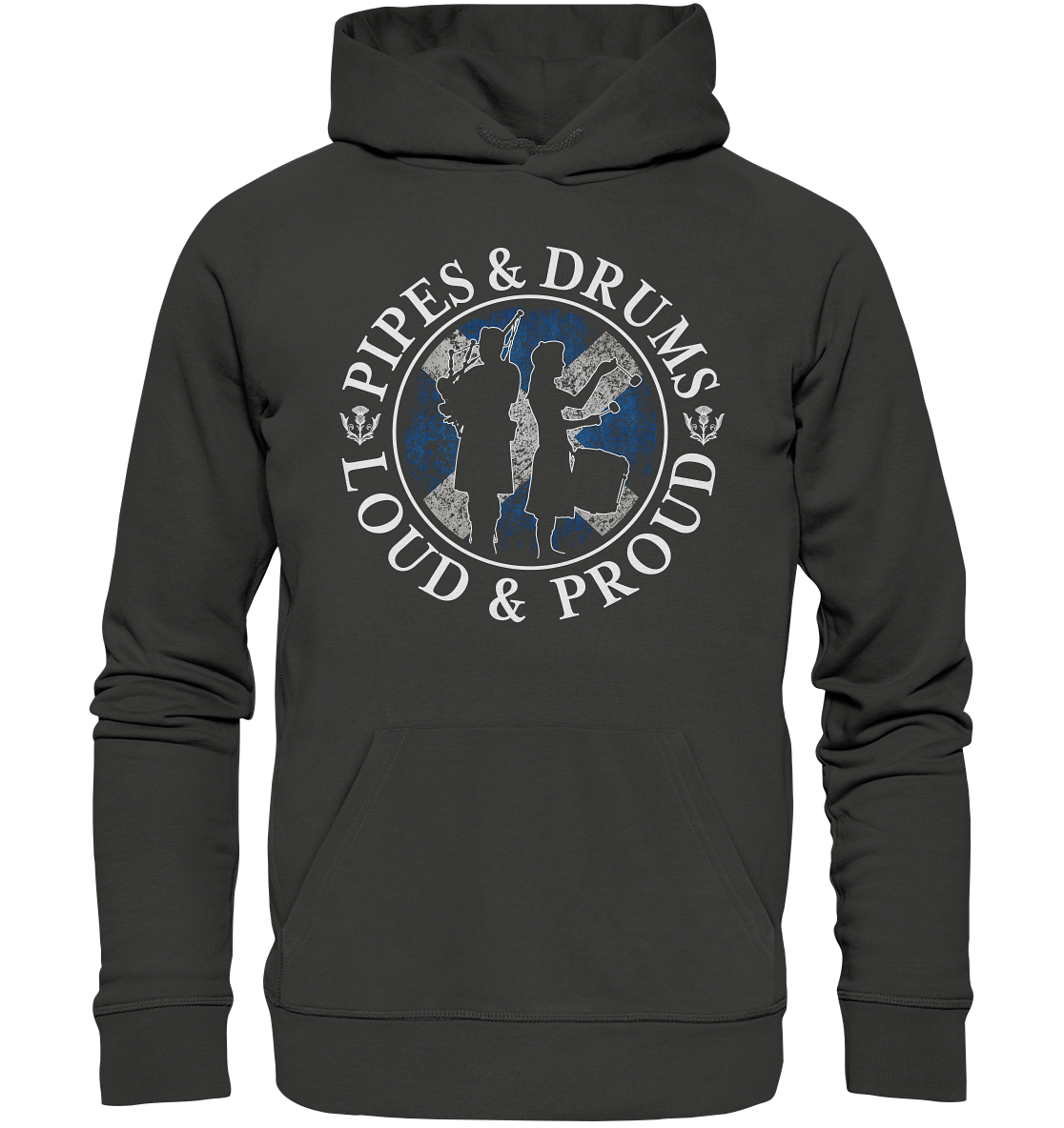 Pipes & Drums "Loud & Proud" - Premium Unisex Hoodie