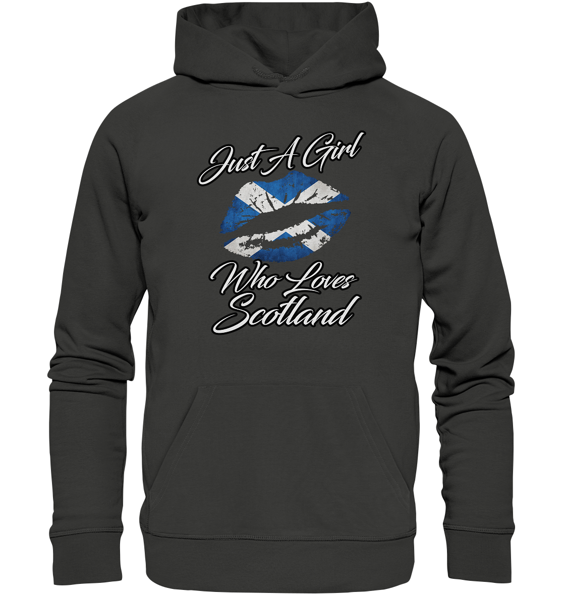 Just a Girl Who Loves Scotland - Premium Unisex Hoodie