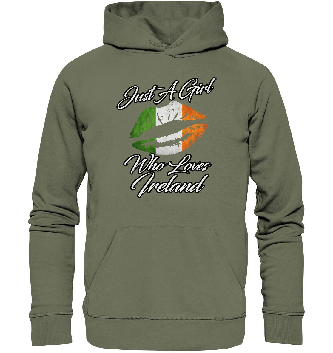 Just A Girl Who Loves Ireland - Premium Unisex Hoodie