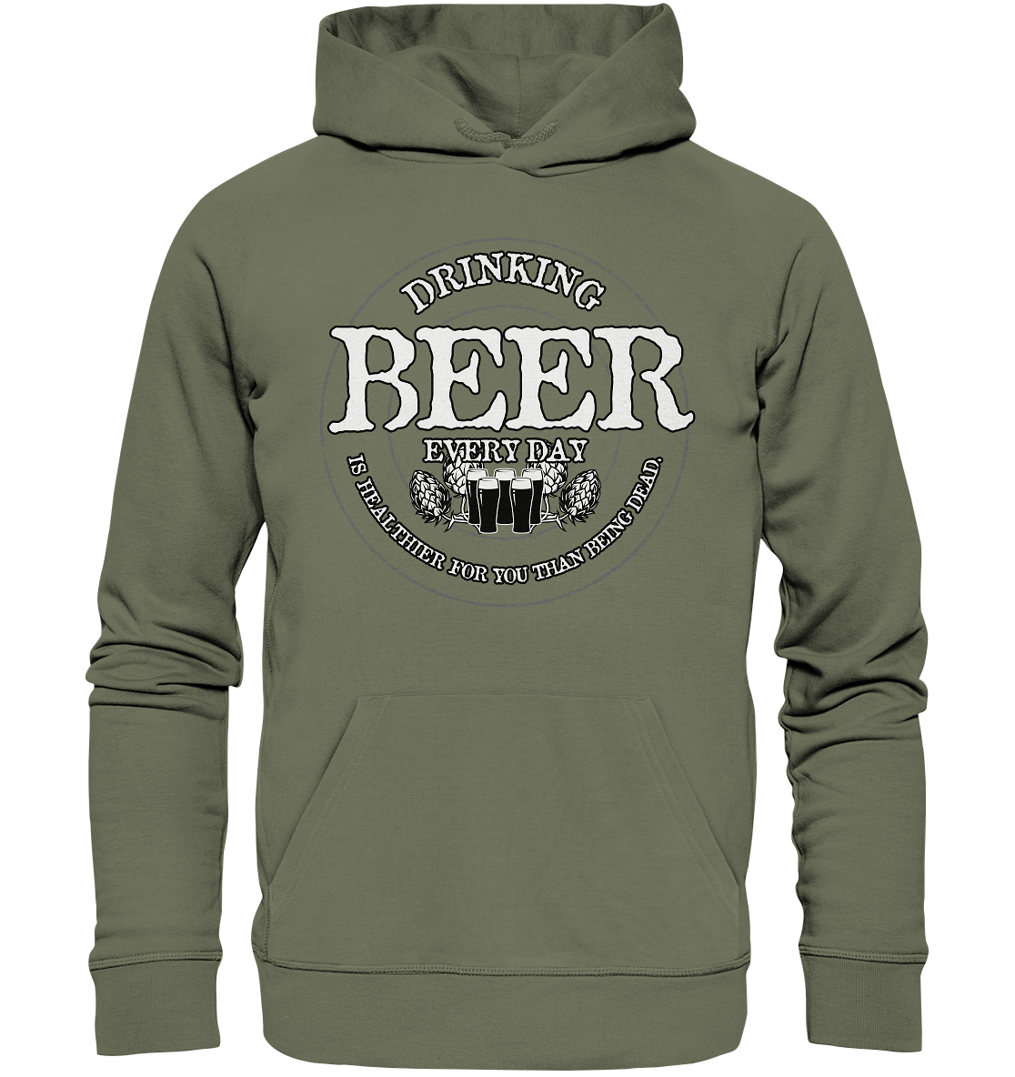 Drinking Beer "Every Day" - Premium Unisex Hoodie