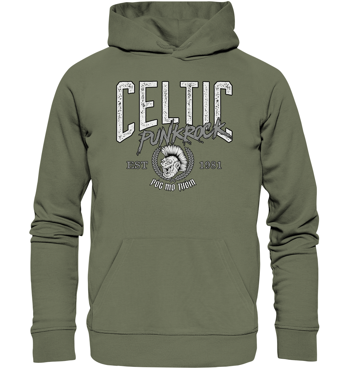 Póg Mo Thóin Streetwear "Celtic Punkrock" - Premium Unisex Hoodie