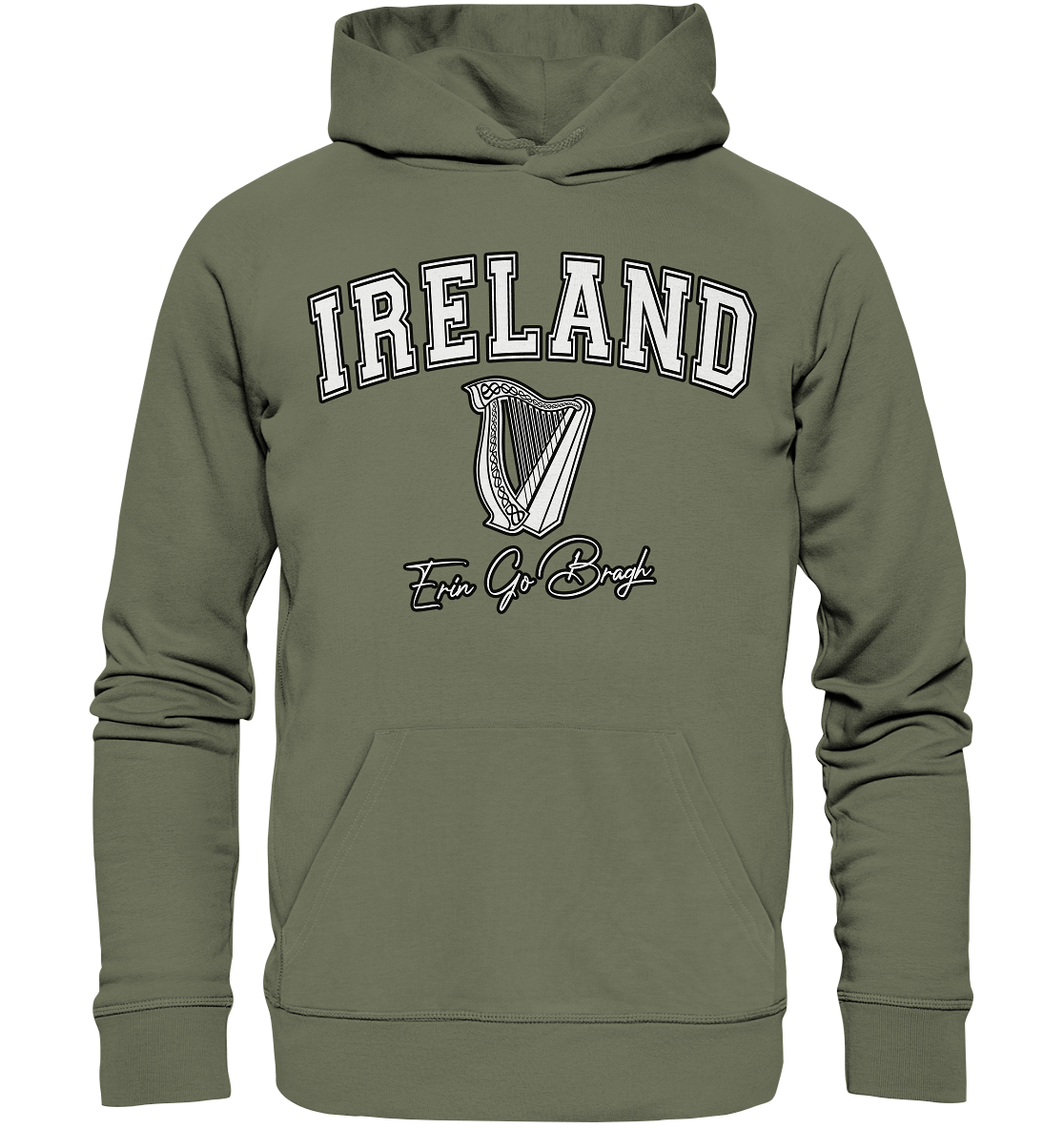 Ireland "Harp / Erin Go Bragh" - Premium Unisex Hoodie