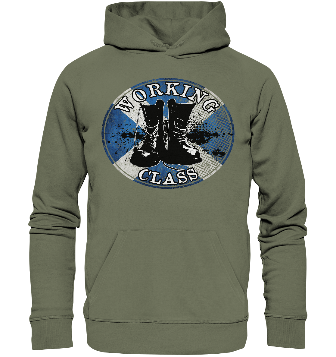 Working Class "Scotland" - Premium Unisex Hoodie