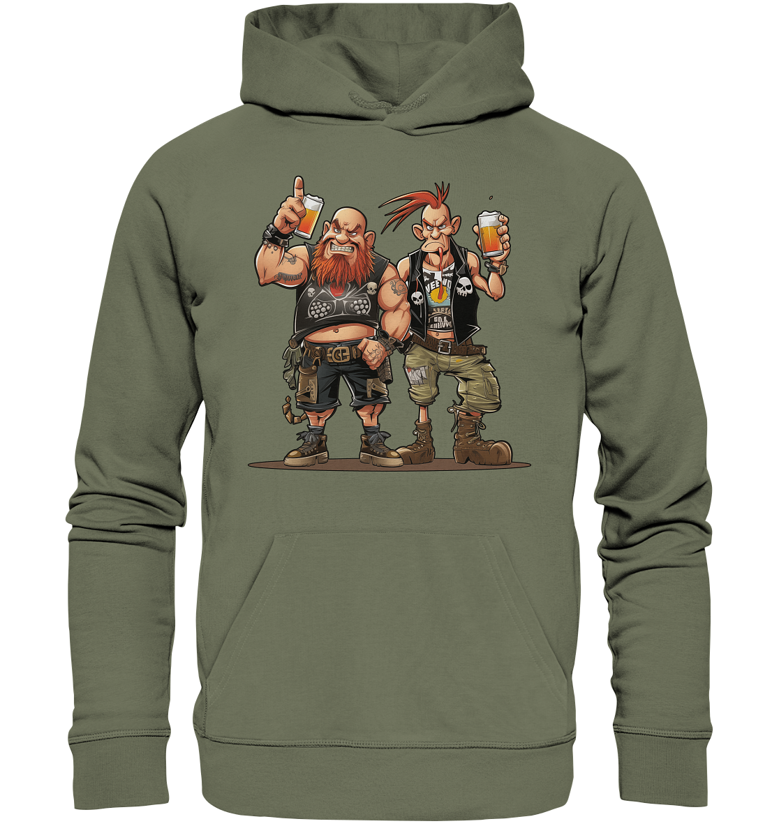 Folkpunk & Beer "That's Why I'm Here IV" - Premium Unisex Hoodie