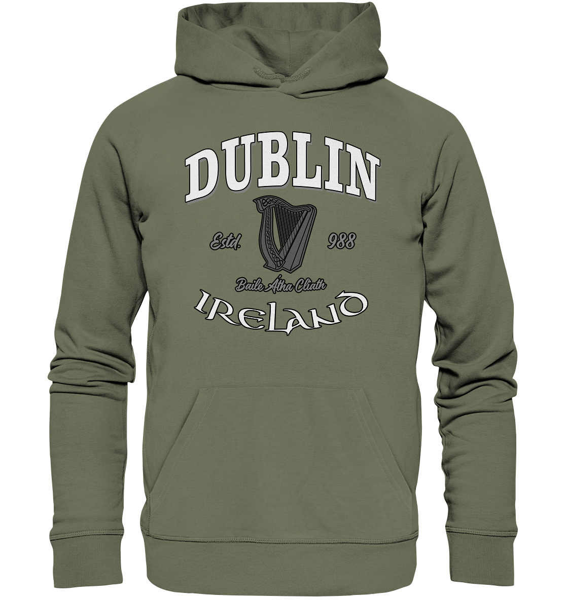 Dublin "Baile Átha Cliath" - Premium Unisex Hoodie