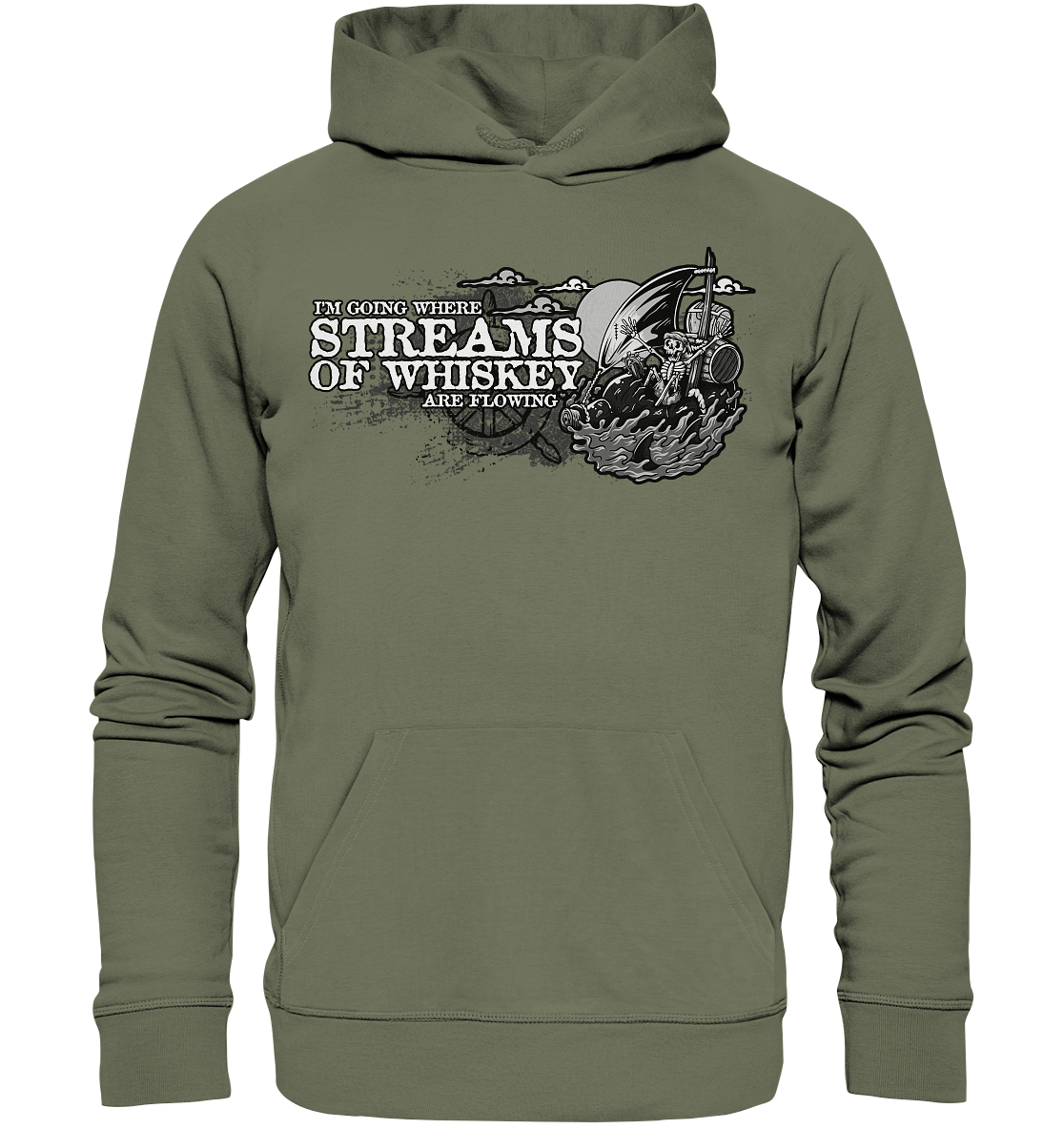 Streams Of Whiskey - Premium Unisex Hoodie
