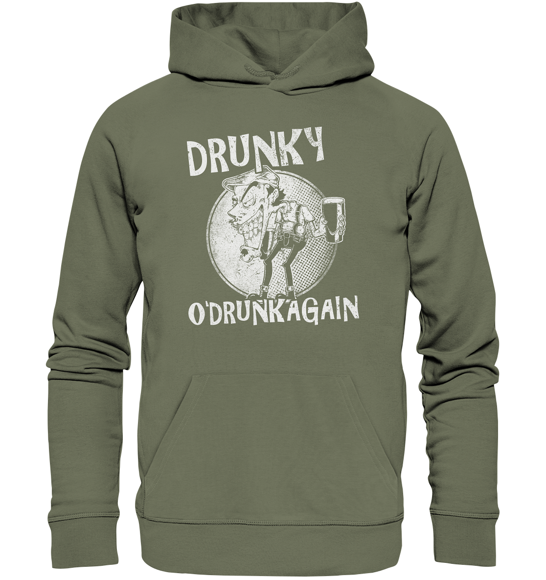 Drunky O'Drunkagain - Premium Unisex Hoodie