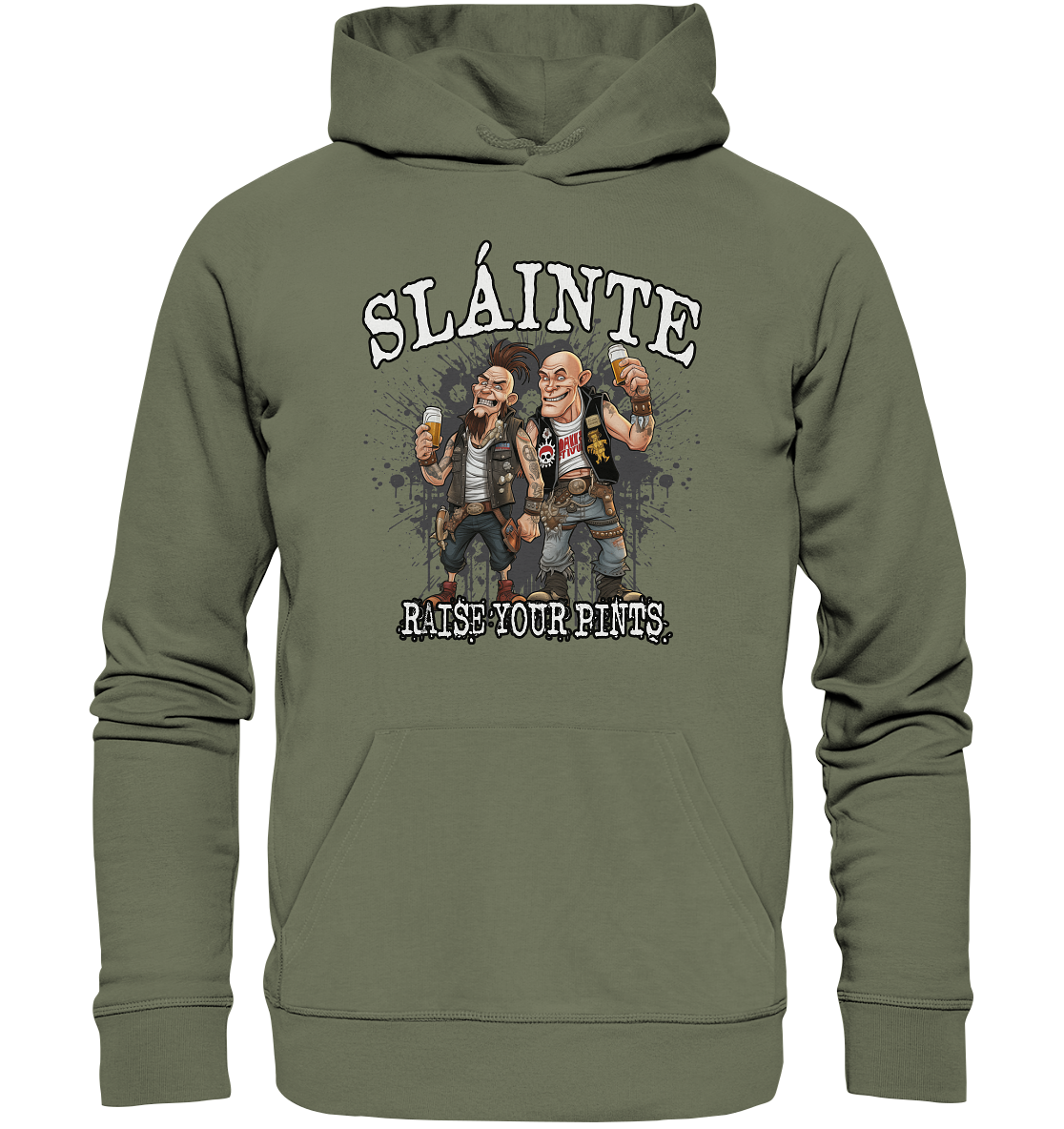 Sláinte "Raise Your Pints II" - Premium Unisex Hoodie