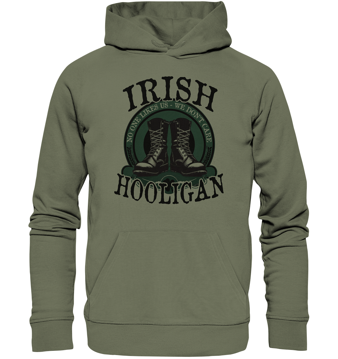 Irish Hooligan "No One Likes Us - We Don't Care II" - Premium Unisex Hoodie