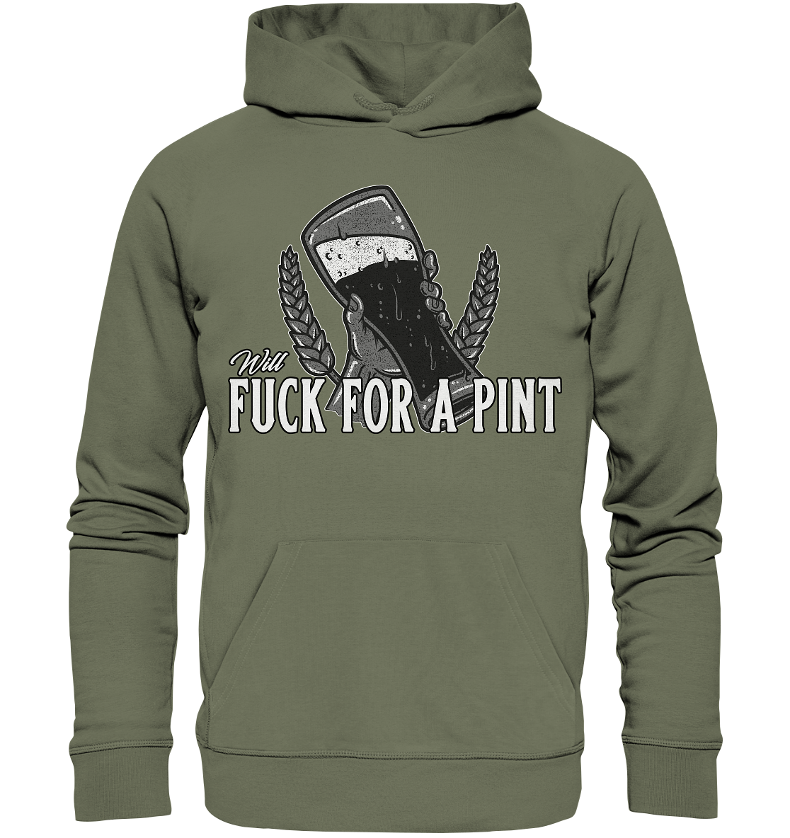 Will Fuck "For A Pint" - Premium Unisex Hoodie