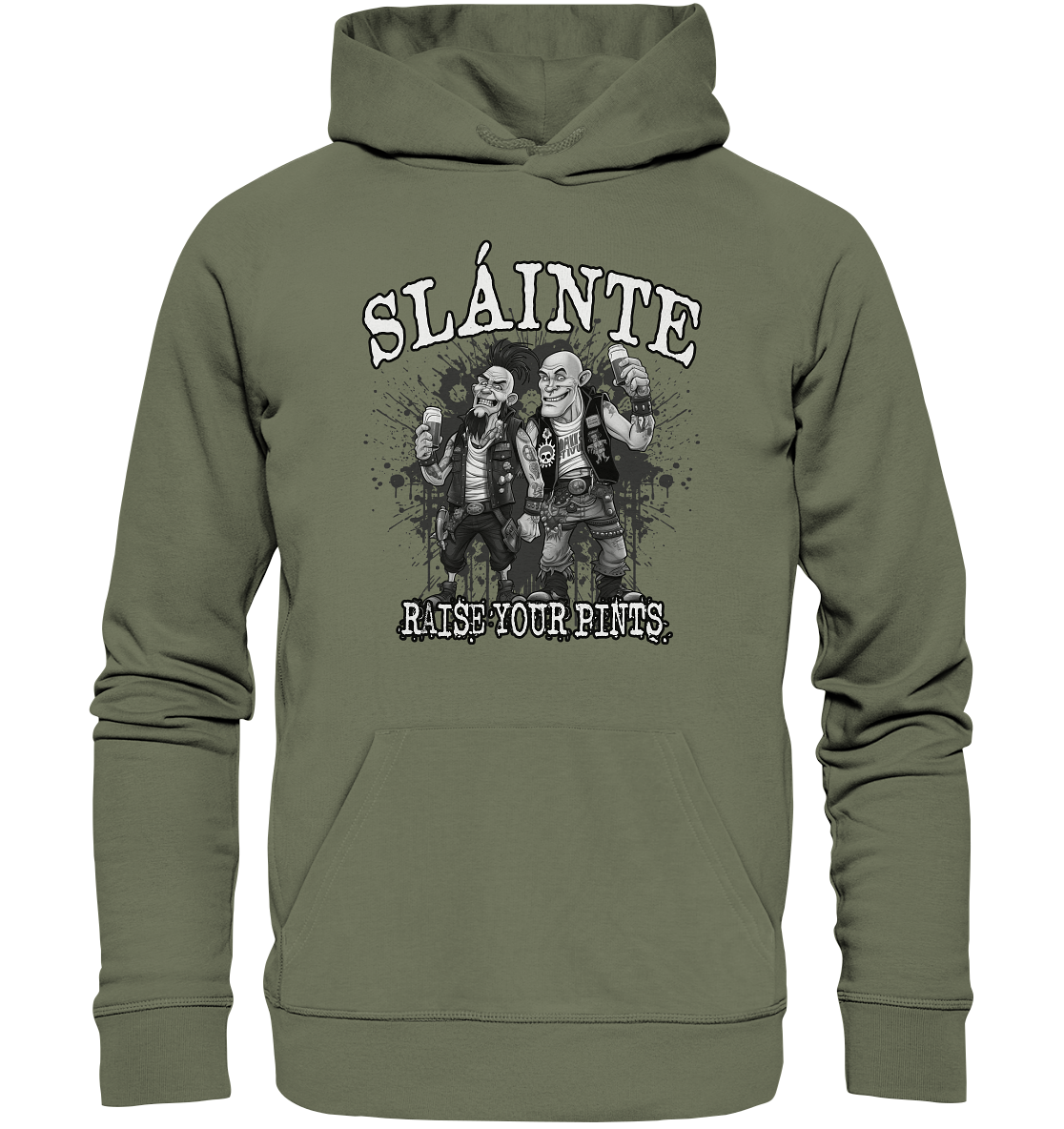 Sláinte "Raise Your Pints IV" - Premium Unisex Hoodie