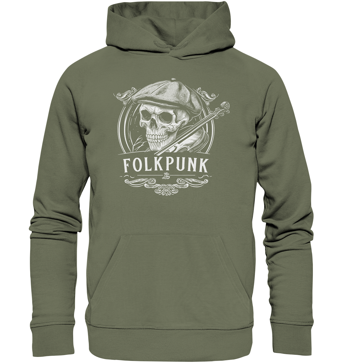 Folkpunk "Crest" - Premium Unisex Hoodie