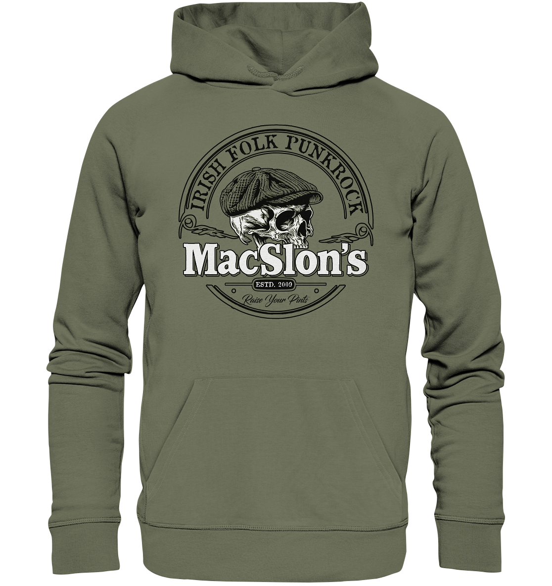 MacSlon's "Estd. 2009 / Irish Folk Punkrock II" - Premium Unisex Hoodie