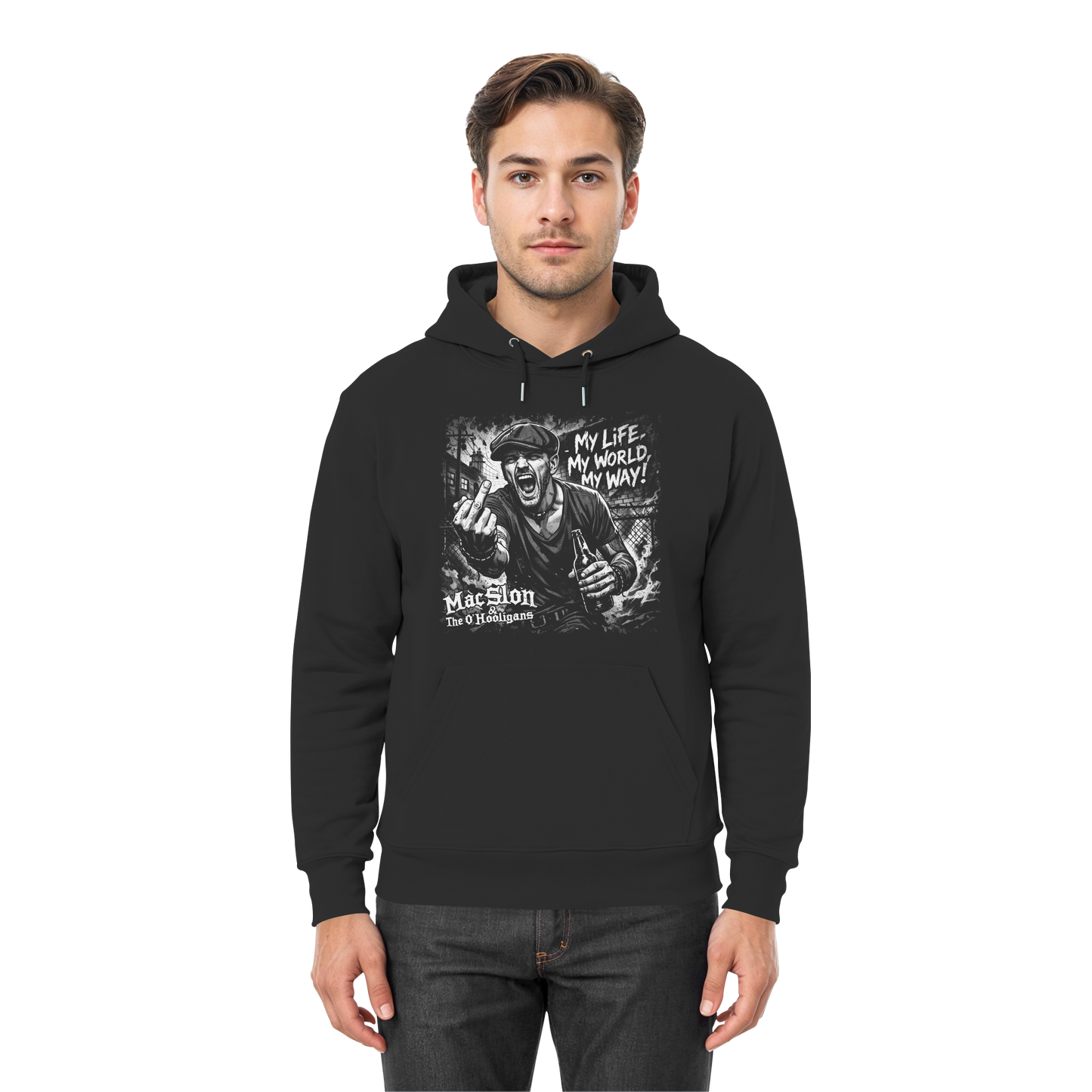MacSlon & The O'Hooligans "My Life, My World, My Way" - Premium Unisex Hoodie