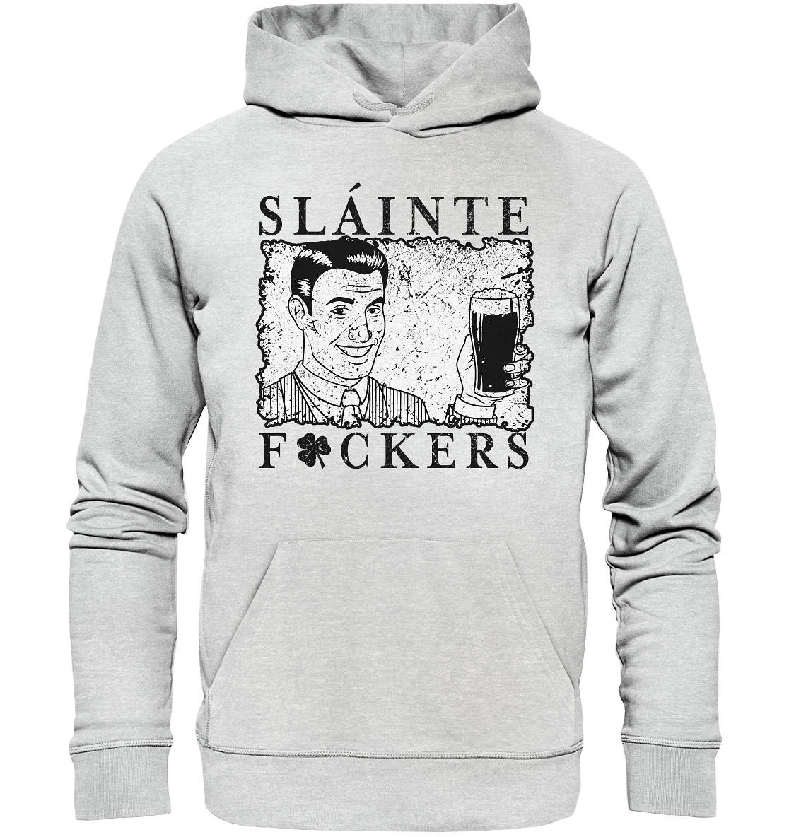 Sláinte "F*ckers" *Shamrock* - Premium Unisex Hoodie