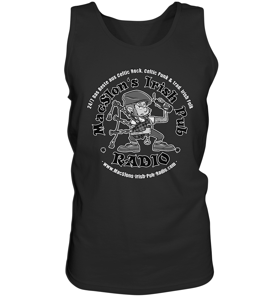 MacSlon's Radio "24/7 - Classic Logo" - Tank-Top