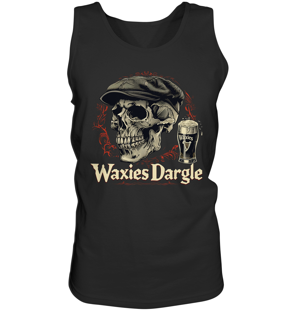 Waxies Dargle "Flatcap / Skull I" - Tank-Top