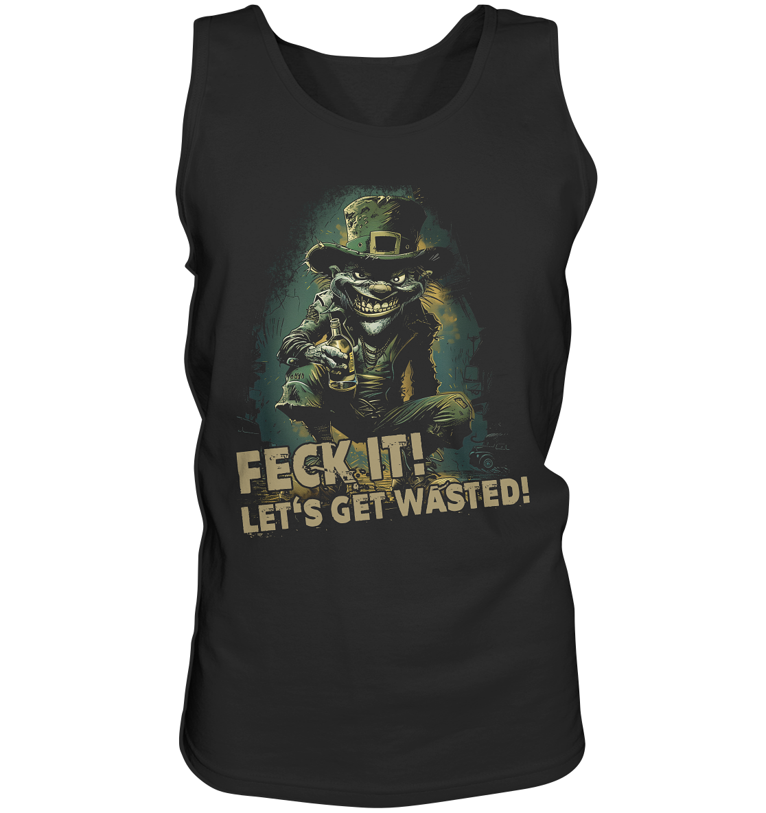 Feck It! "Let's Get Wasted!" - Tank-Top