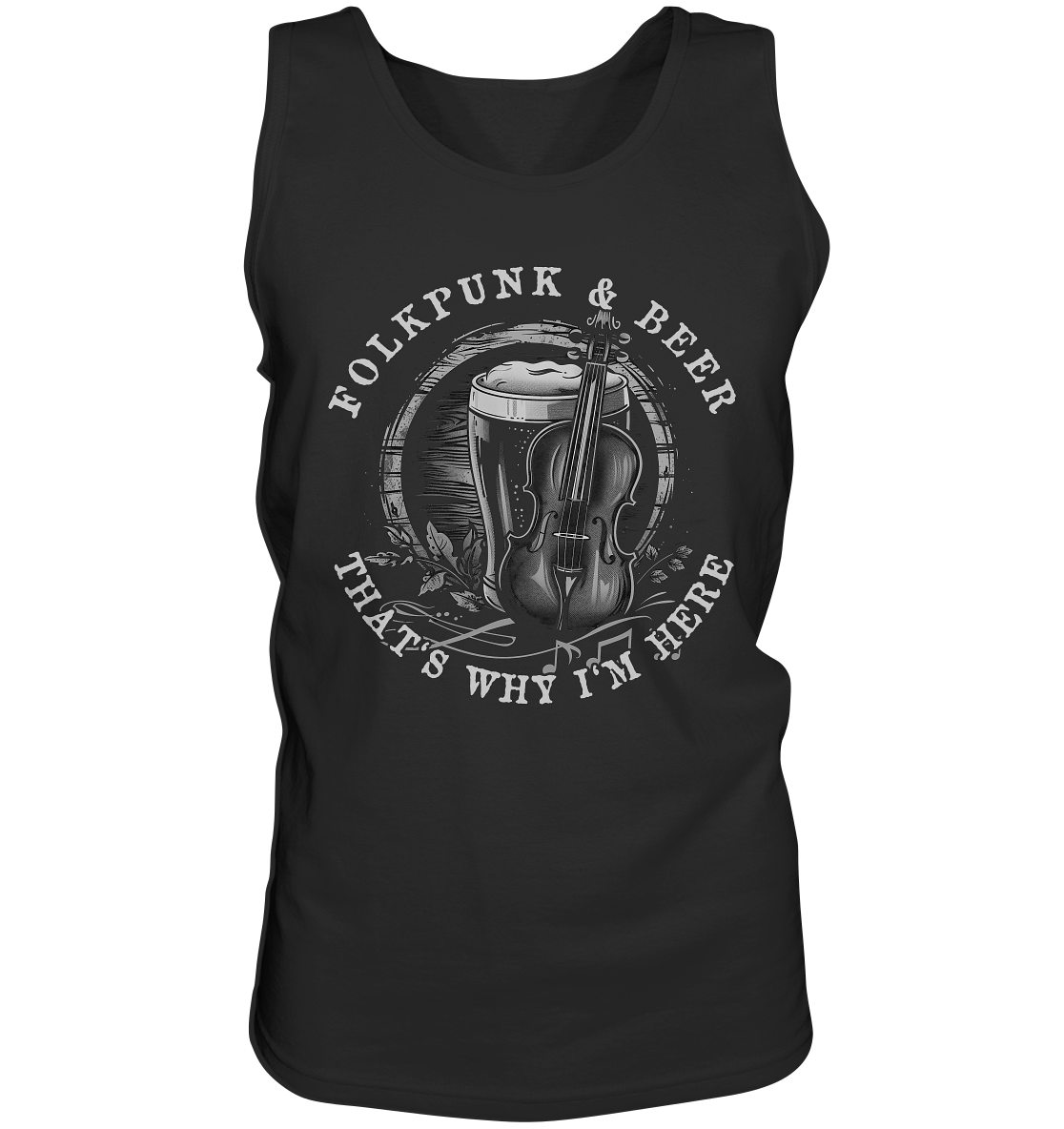 Folkpunk & Beer "That's Why I'm Here V" - Tank-Top