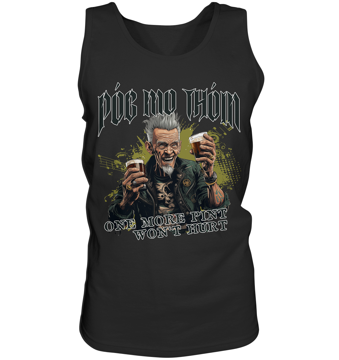 Póg Mo Thóin Streetwear "One More Pint" - Tank-Top