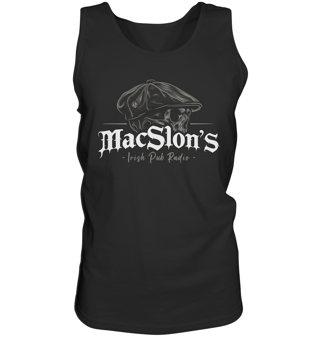 MacSlon's Irish Pub Radio "Flatcap-Skull I" - Tank-Top