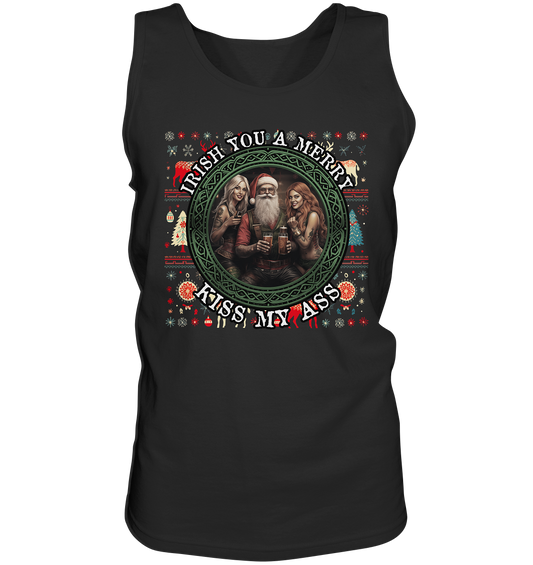 Irish You A Merry... "Santa, Girls & Beer "  - Tank-Top