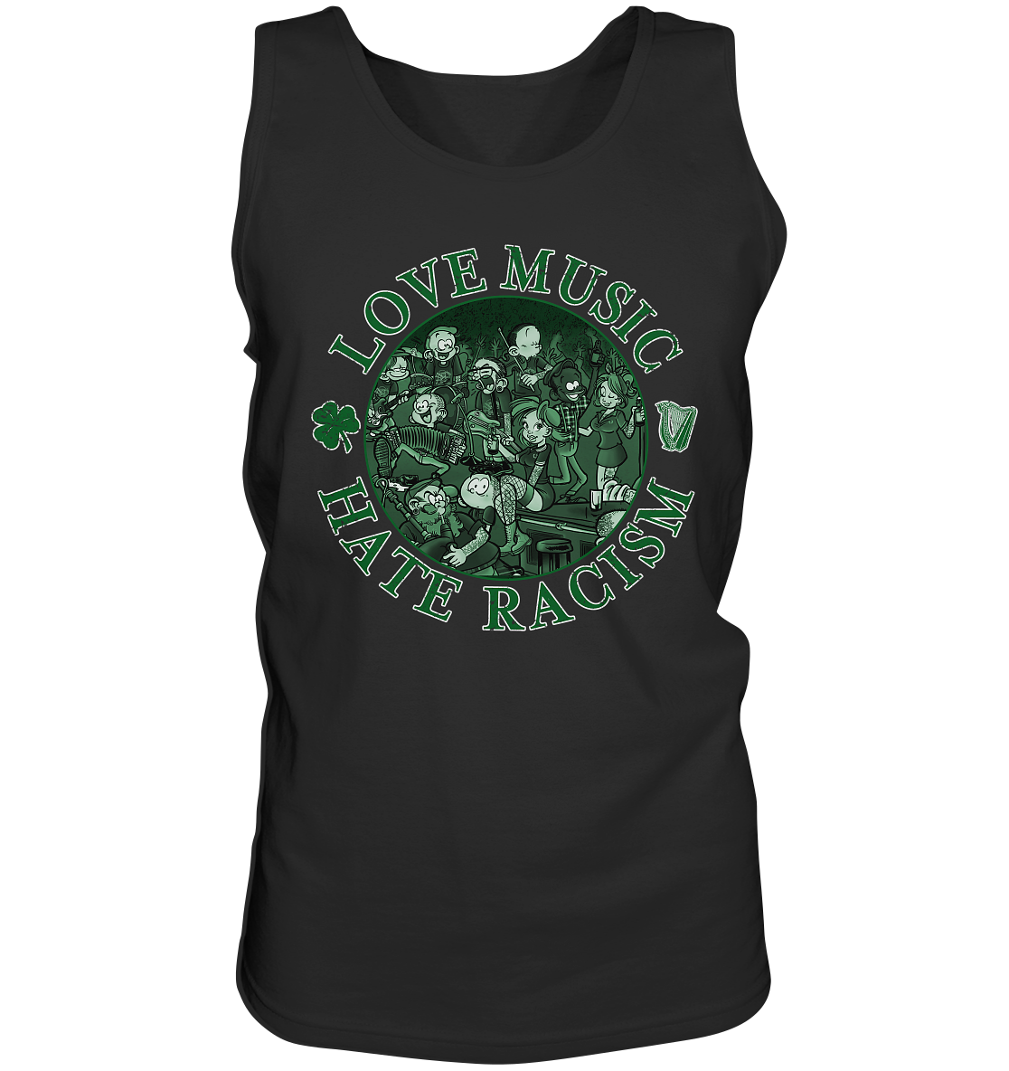 Love Music - Hate Racism "Irish Pub I" - Tank-Top