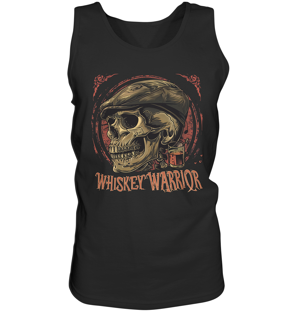 Whiskey Warrior "Flatcap-Skull I" - Tank-Top