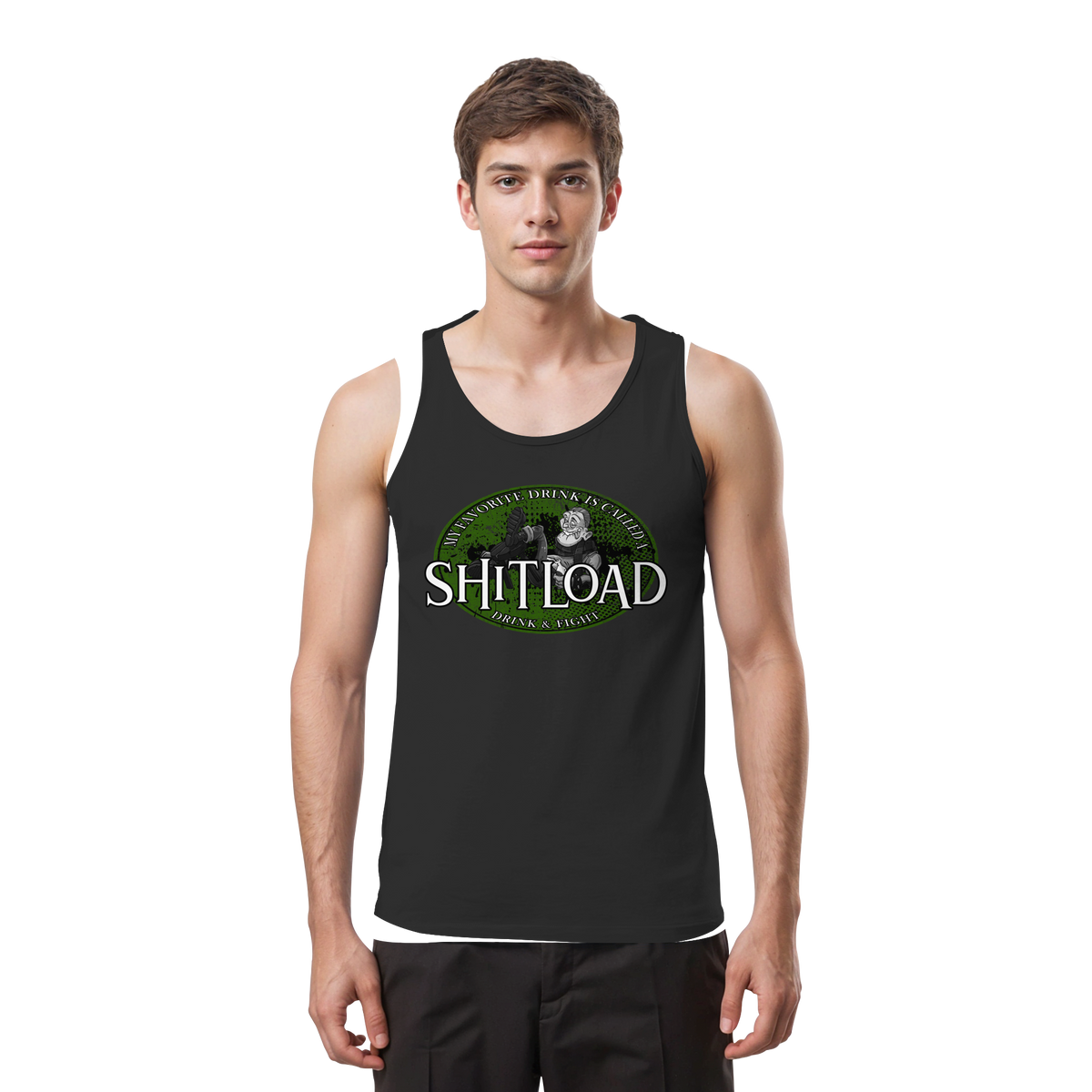My Favorite Drink Is Called A "Shitload" - Tank-Top