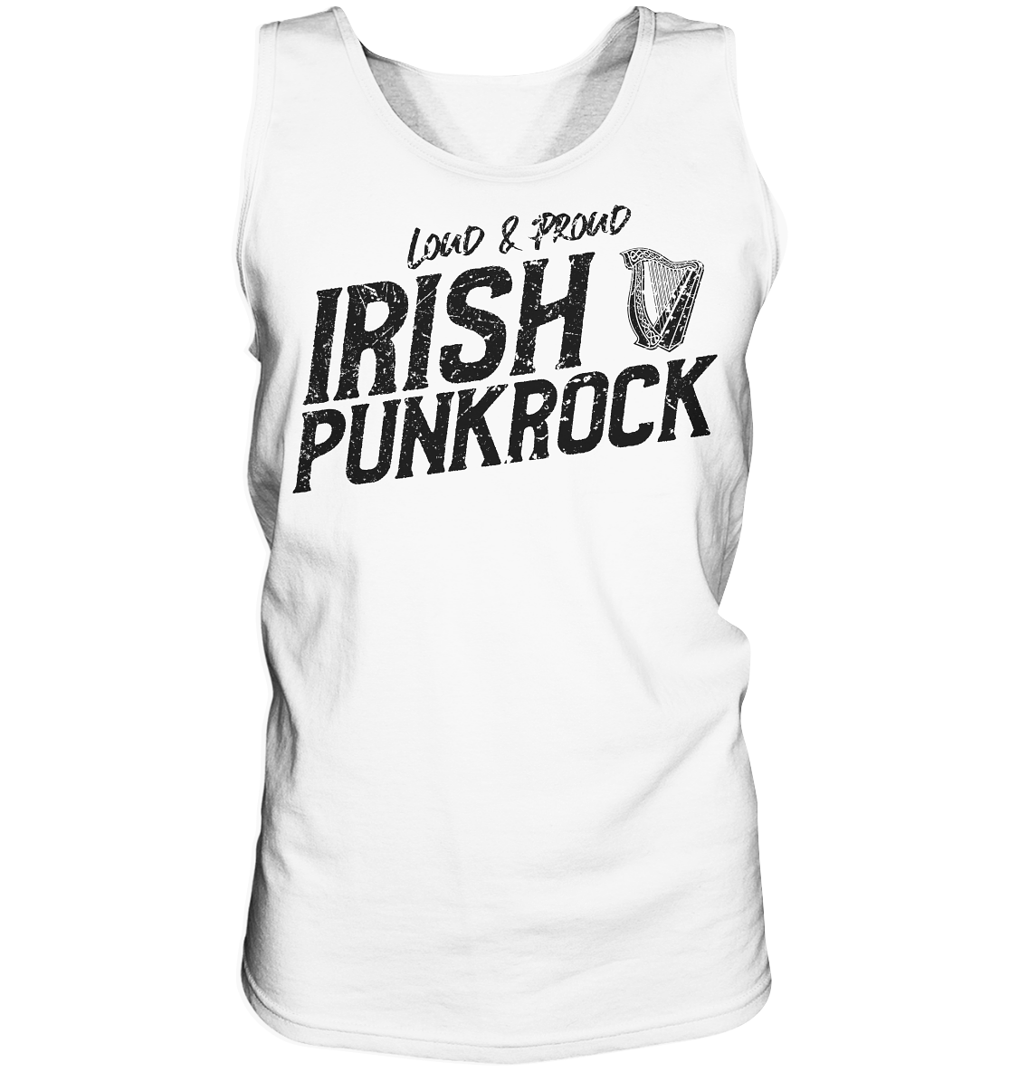 Irish Punkrock "Loud & Proud" - Tank-Top