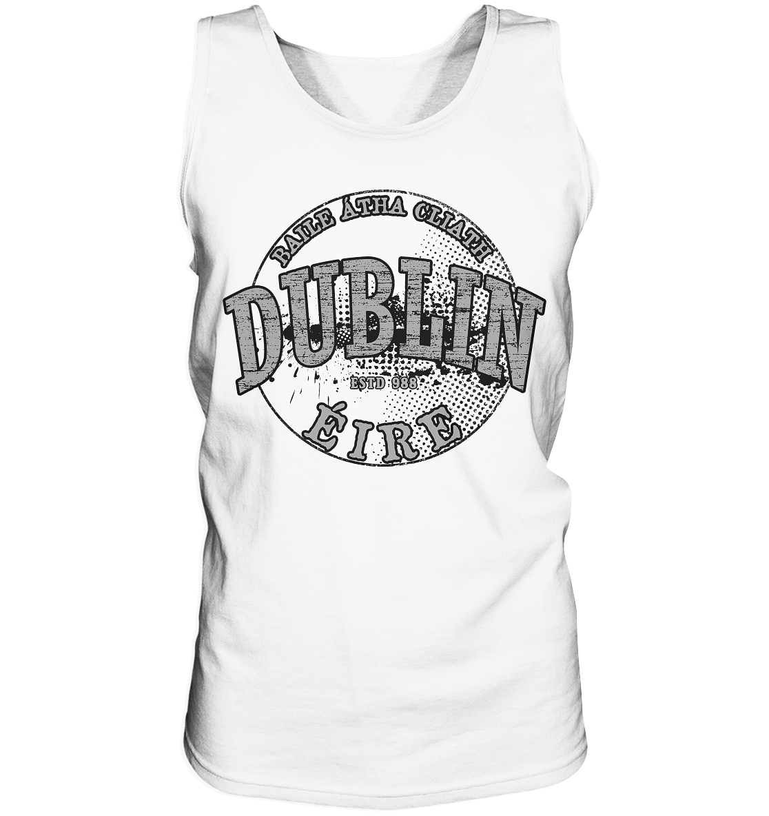 Dublin "Estd 988 / Baile Átha Cliath / Éire" - Tank-Top