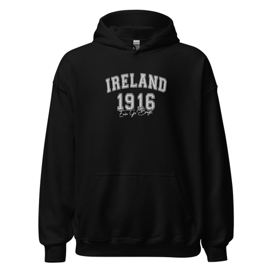 Ireland "1916 / Erin Go Bragh" (Hochwertiger Stick) - Unisex-Kapuzenpullover