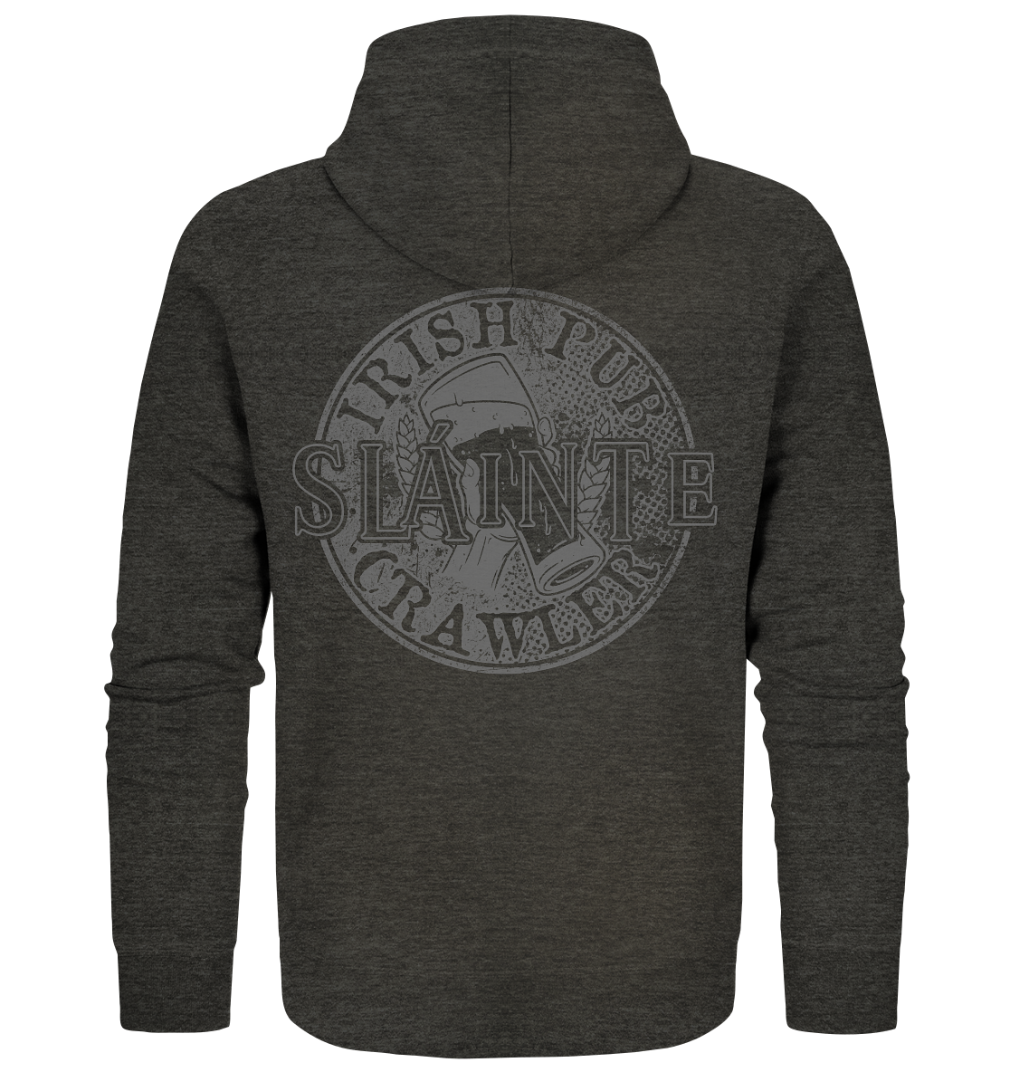 Sláinte "Irish Pub Crawler" - Organic Zipper